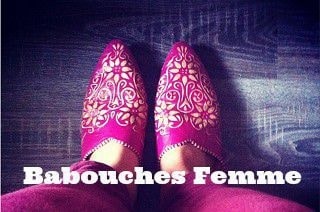 Woman&#039;s moroccan slipper